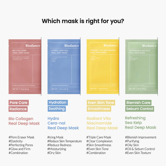 BIODANCE - Mascaras Hydrogel Real Deep