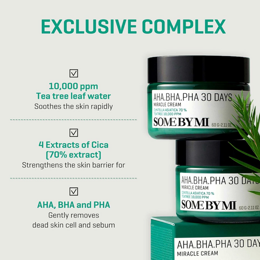 Corea Del Sur SOMEBYMI Saber Honey Tea Tree Three Acid Essence 50Ml Adecuado Para El Control Del Aceite De La Piel Sensible Al Acné